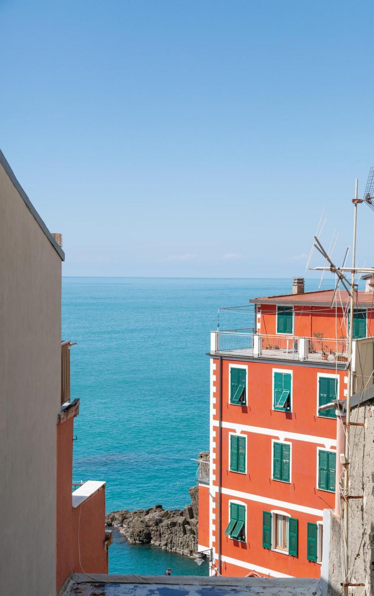 Ariel - Sea View Double Room ริโอมัจโจเร ภายนอก รูปภาพ